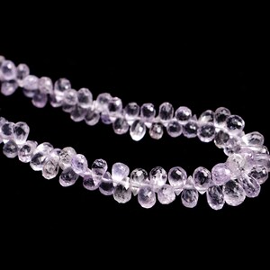 Pink Sapphire Faceted Drops Beads, 1.5x2 mm To 3.5x5 mm, Sapphire Faceted Teardrops, Sapphire Jewelry Making Gemstone Beads, SKU2144