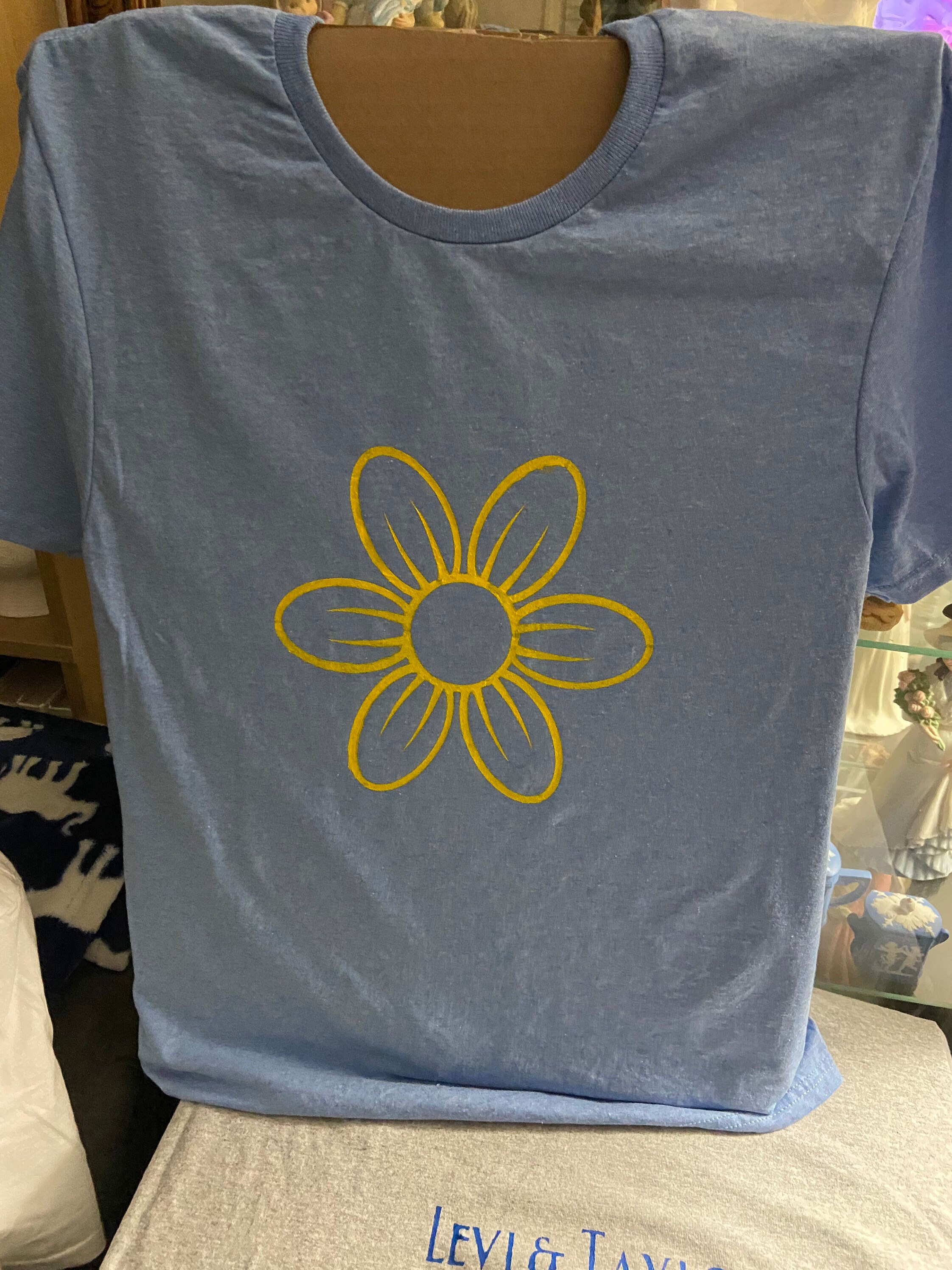 Custom Made T-Shirt with sunflower on it made to order and | Etsy
