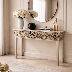 Asymmetrie Konsole- Dreieck Konsole mit Schublade. ChayChen.