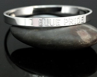 Blue Pride Bangle