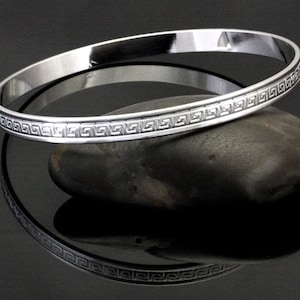 Greek Key Bangle