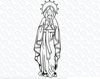 Free Free 220 Mother Mary Svg SVG PNG EPS DXF File