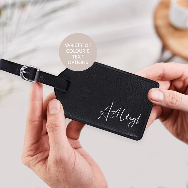 Personalised Luggage Tag Etsy UK