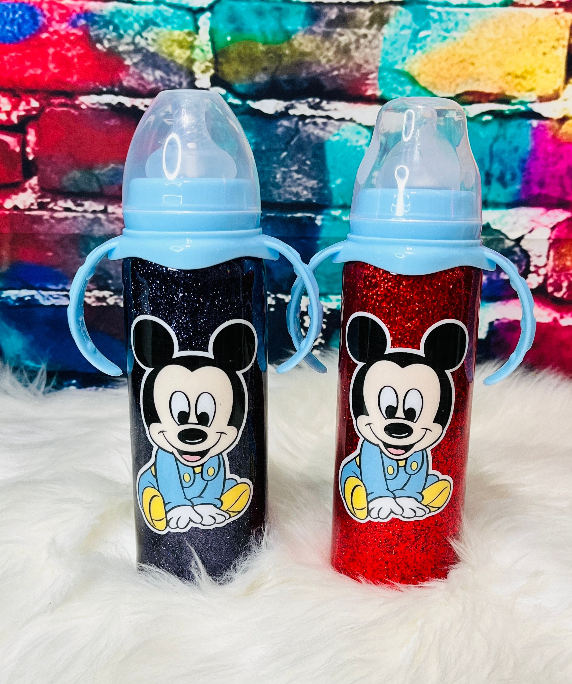 Simple Modern Disney Water Bottle for Kids, 12 oz, Mickey Mouse