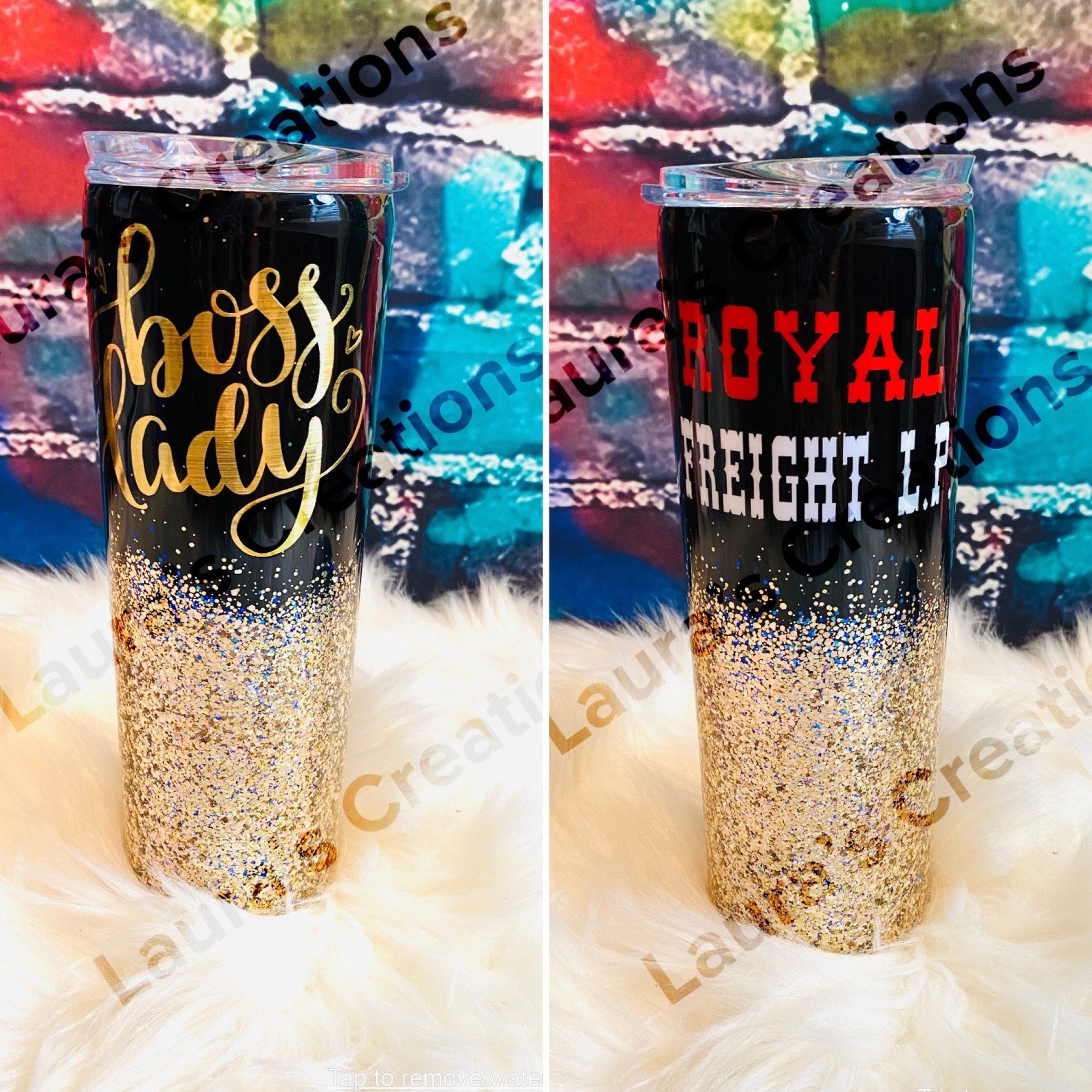 Boss Lady Glitter Tumbler//boss Lady//gifts//stainless Steel Etsy