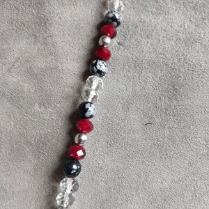 Collar de lobo estilo North West Coast, lobo con cuentas, estilo nativo americano, estilo Haida, imagen 3
