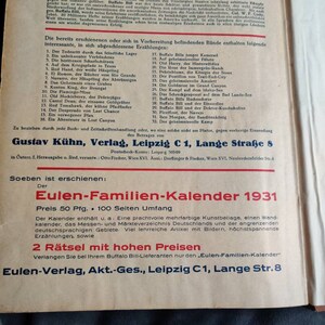 Lot antique Buffalo Bill novels, groschenroman, German, Ca 1930, printed in Leipzig, Gustav Kuhn image 8