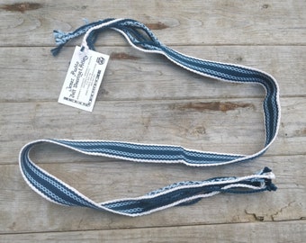 Small hand woven belt, Jemez Pueblo, Native American