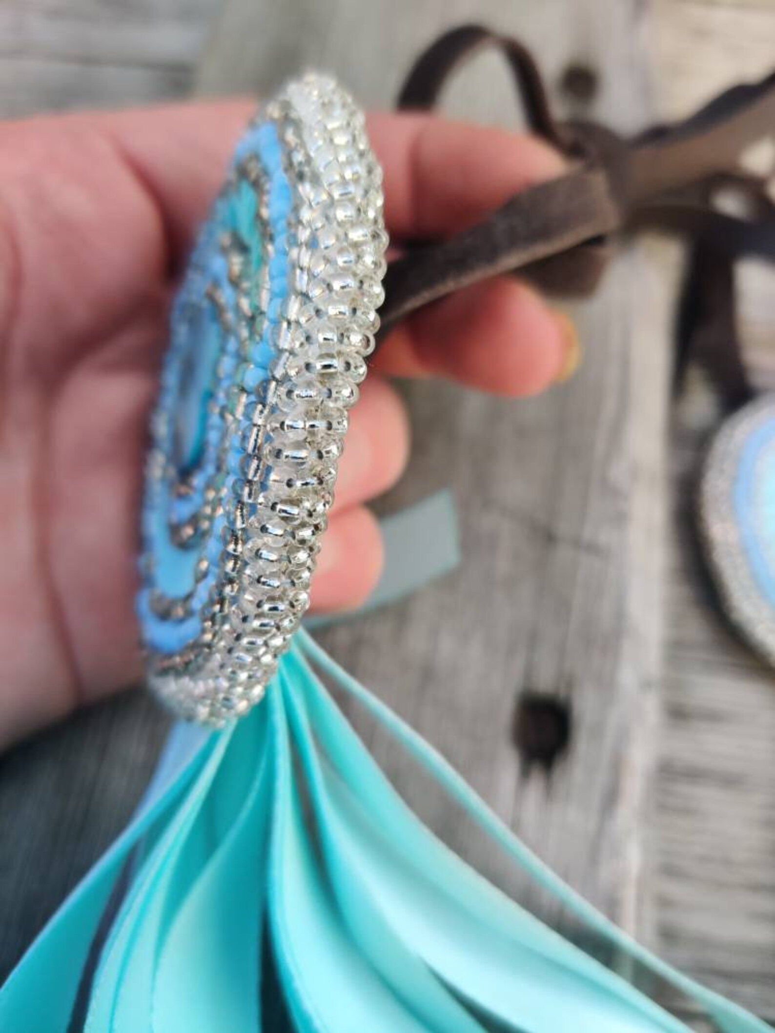 beaded hairties