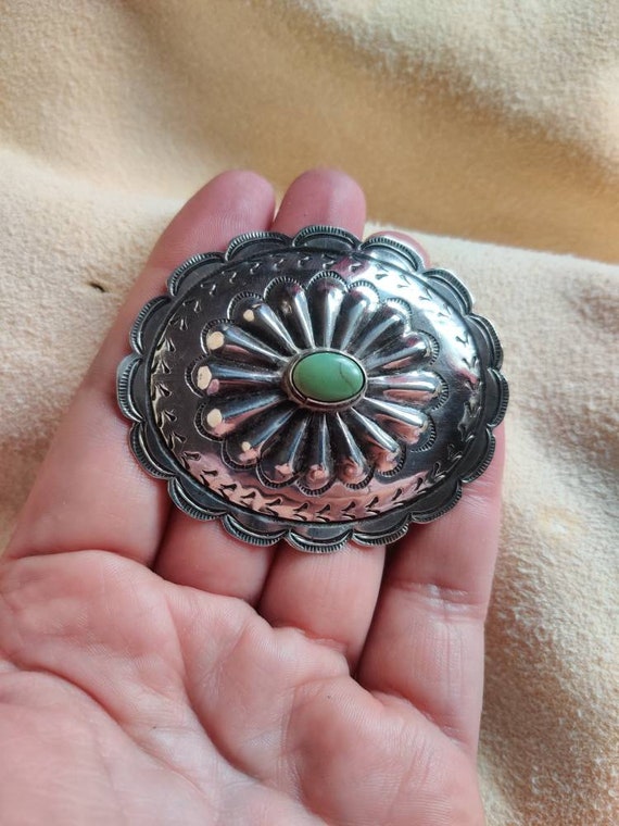 Huge Dancing Frog Vintage Native American Jewelry Navajo Persin Turquoise Sterling Silver Pin Old Huge Dancing Frog Vintage Native American Jewelry Navajo Persin Turquoise Sterling Silver Pin Old