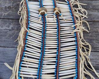 junior powwow breastplate, northern man's traditional