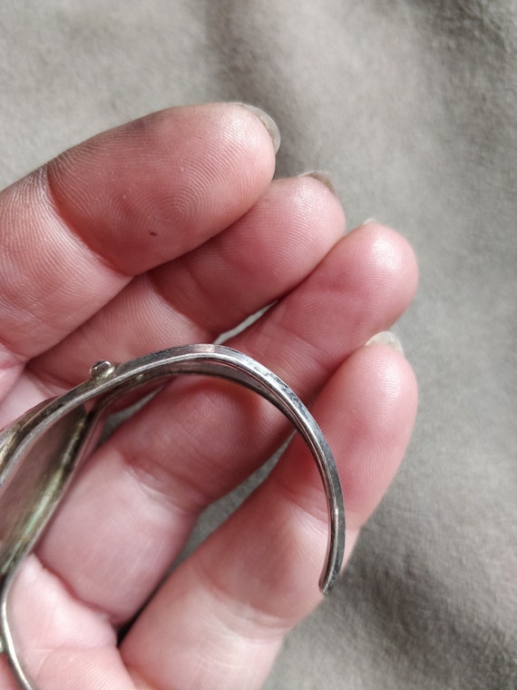 Navajo bracelet, gaan dancer inlay, apache ga an … - image 6