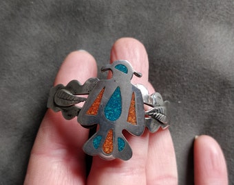 指輪・リング Vintage Fred Harvey Style Ring 1930年代～のツーリストジュエリー(Fred Harvey style)とも呼ば