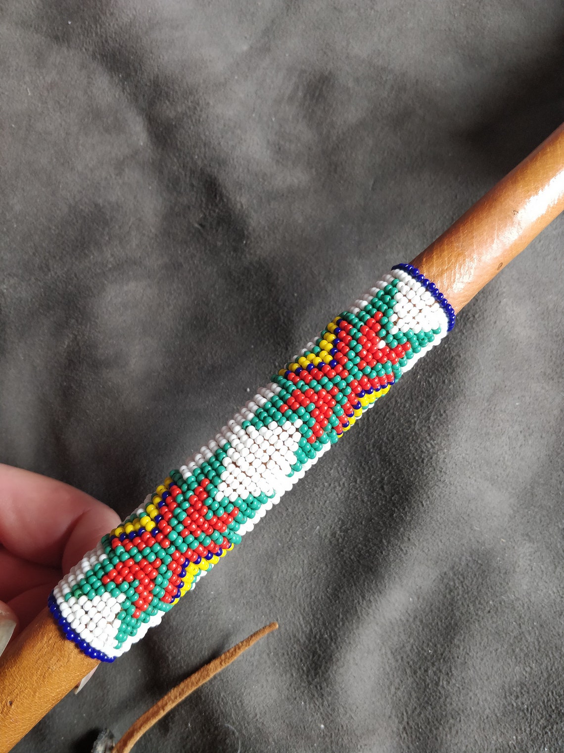 Native American Inspired Hoof Rattle, Medicine Man Rattle, Shaman, Deer ...