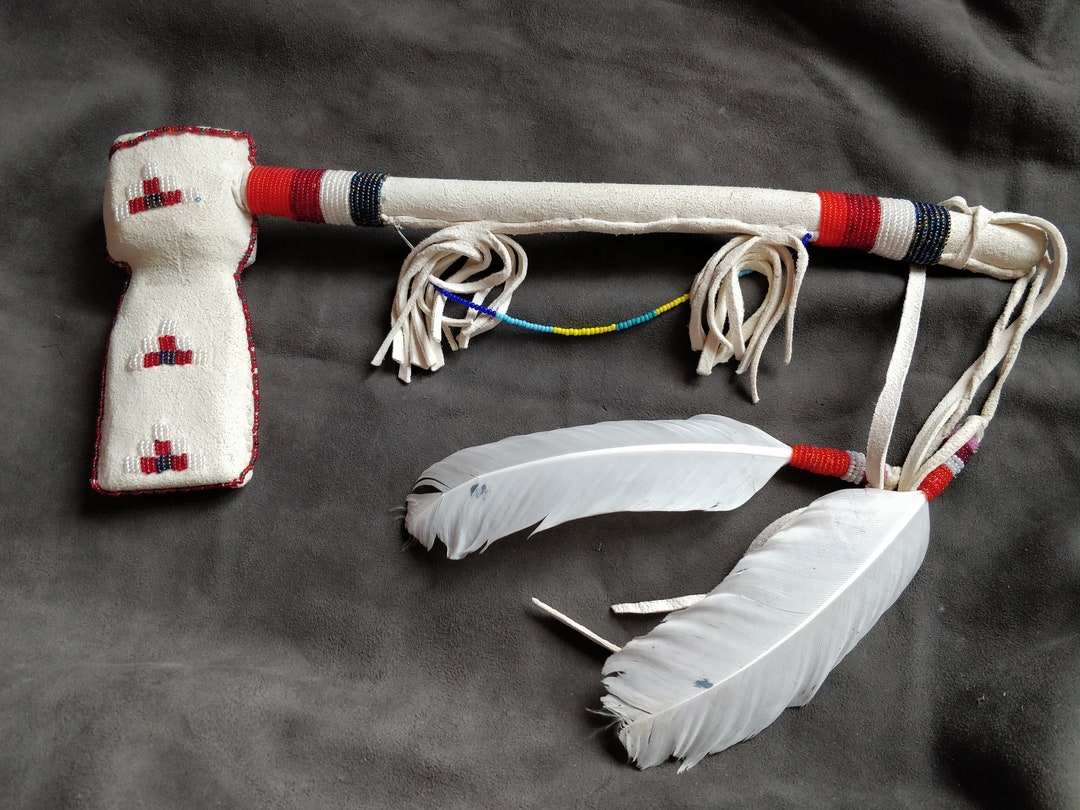 Tomahawk Shaped Dance Stick Blackfoot Made Native American - Etsy