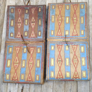 Pair old replica rawhide envelopes