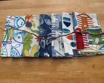 Coastal Placemats: Nautical Polyester Table Decor, Stain Resistant