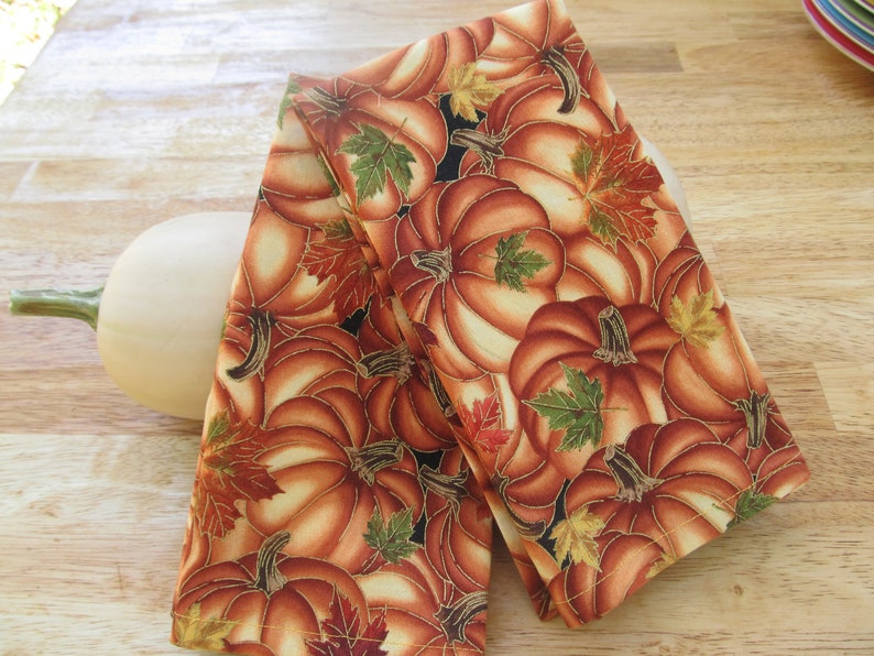 Cloth Napkins for the Thanksgiving Tablefall Dinner Napkins Etsy