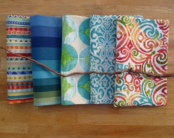 Reversible Geometric Placemats: Stain Resistant Dining Table Mats