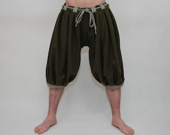 Haithabu Hose - grün/hellgrün
