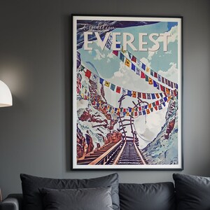 Expedition Everest Print, Disney Prints, Retro Disney Prints, Disney World Prints, Walt Disney World Prints, Disney Posters, Disney Pictures, Disney Retro Posters, Disney Parks