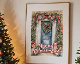 Disney Christmas Prints, Disney Theme Holiday Decor, Christmas Print, Mickey Mouse Christmas Print, Disney Prints, Disney Christmas Decor