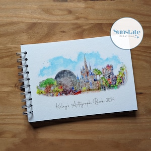 Disney Autograph Books, Walt Disney World Autograph Books, Disney Signature Books, Disney Scrapbooks, Disney Photobooks, Disney Parks, Disney Four Parks