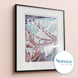 Expedition Everest Print, Disney Prints, Retro Disney Prints, Disney World Prints, Walt Disney World Prints, Disney Posters, Disney Pictures, Disney Retro Posters, Disney Parks
