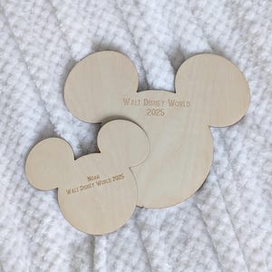 Gepersonaliseerde handtekening houten plaquette, Walt Disney World, handtekeningen, Disney Parken, Disneyland, handtekeningen, Mickey Mouse, Disney handtekeningboek