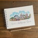 Disney Autograph Book, Personalised Walt Disney World Autograph Book, Signature Book With Engraved Pencil 