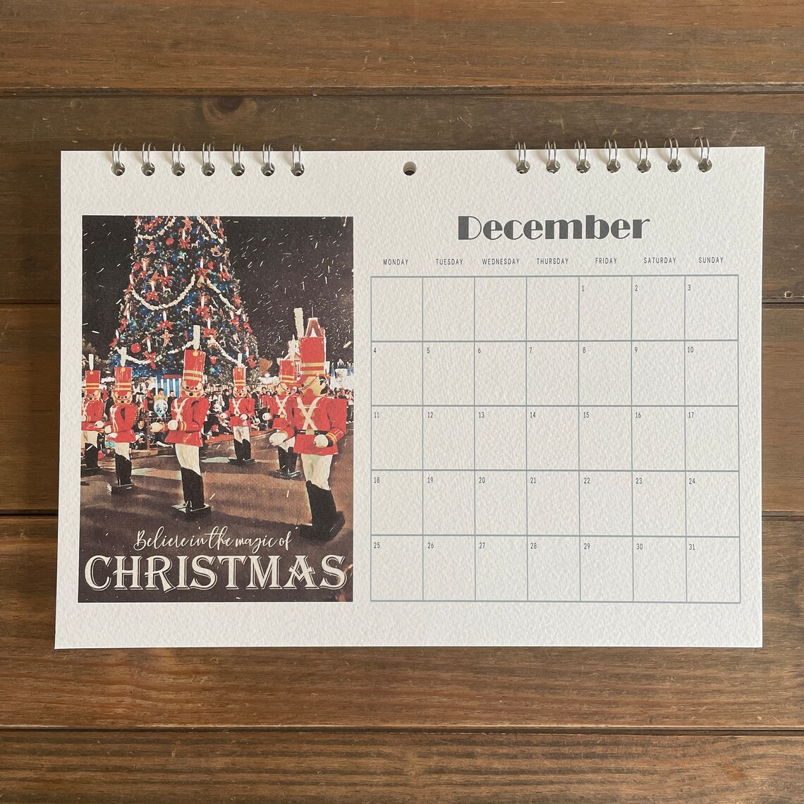 Disney Calendar Retro Walt Disney World Calendar 2023 Disney - Etsy