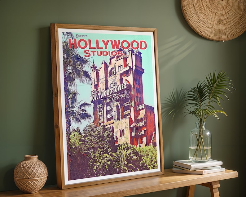 Retro Disney Prints, Walt Disney World Retro Prints, Retro Disney Posters, Four Parks Prints, Retro Disney World Prints, Set of Four Posters image 7