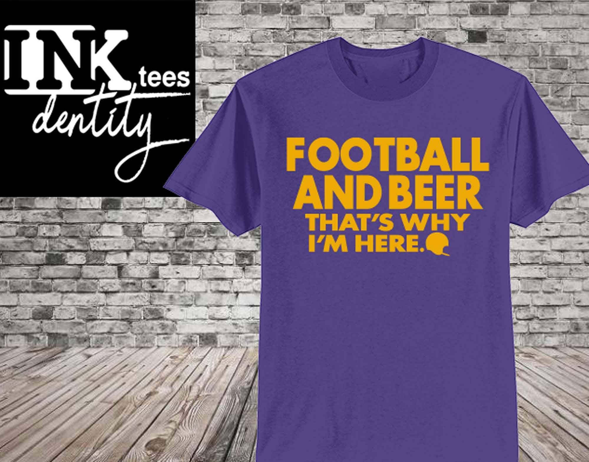 Football + Beer T Shirt