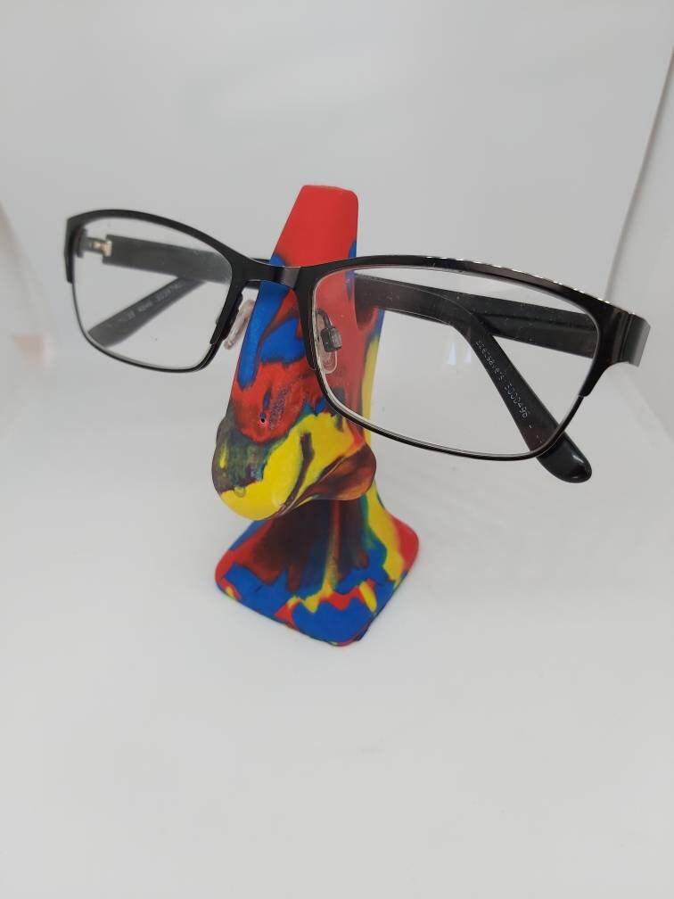 Glasses Holder Stand Nose ideal for Bedside or Desk Nose Etsy
