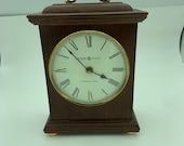 Howard Miller Tara 635-122 Windsor Cherry Battery Operated Westminster Chime Quartz Mantel Desk Clock W Instructions Batteries Included