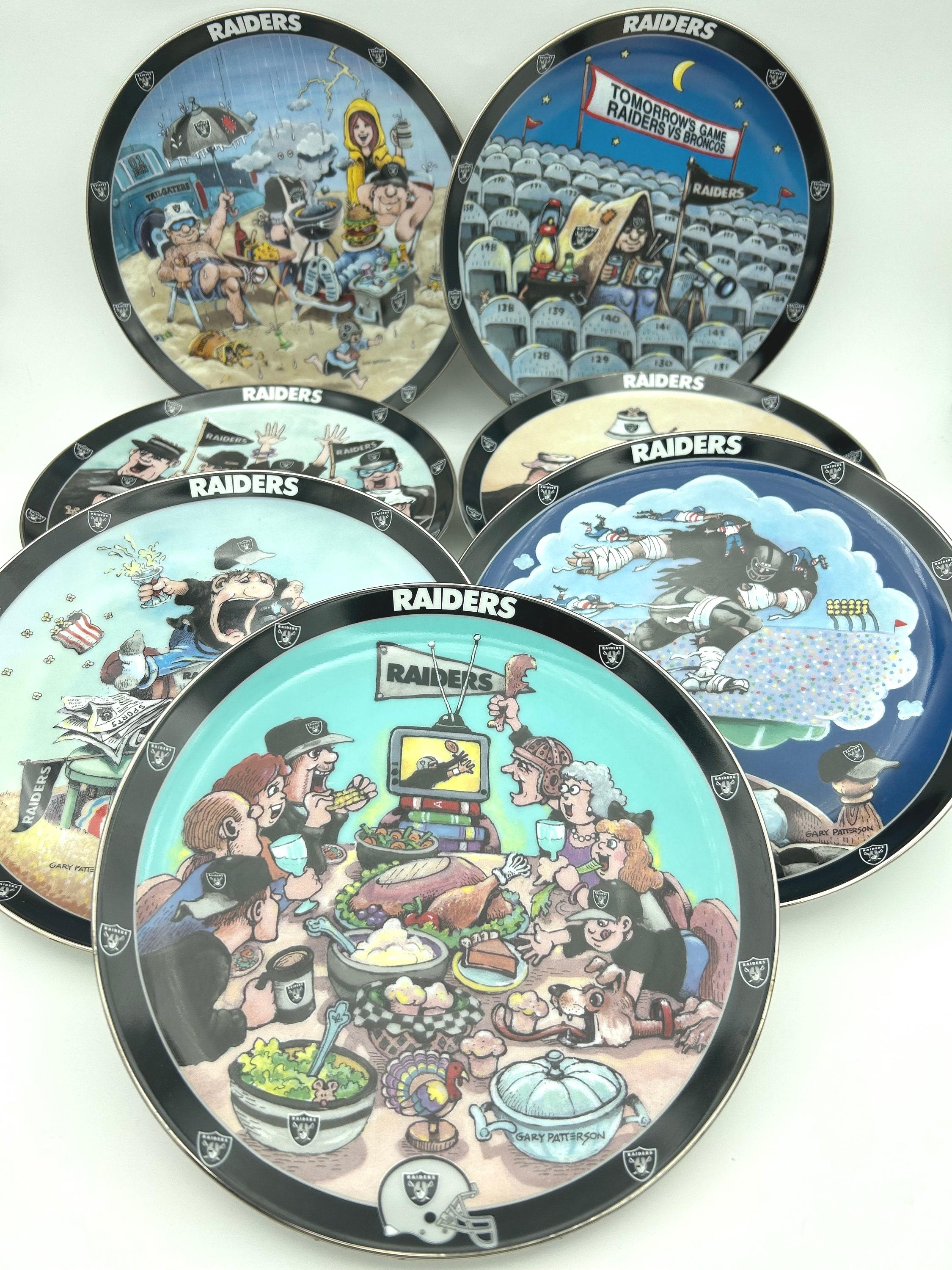 7 Vintage Danbury Mint Gary Patterson Limited Edition NFL Football