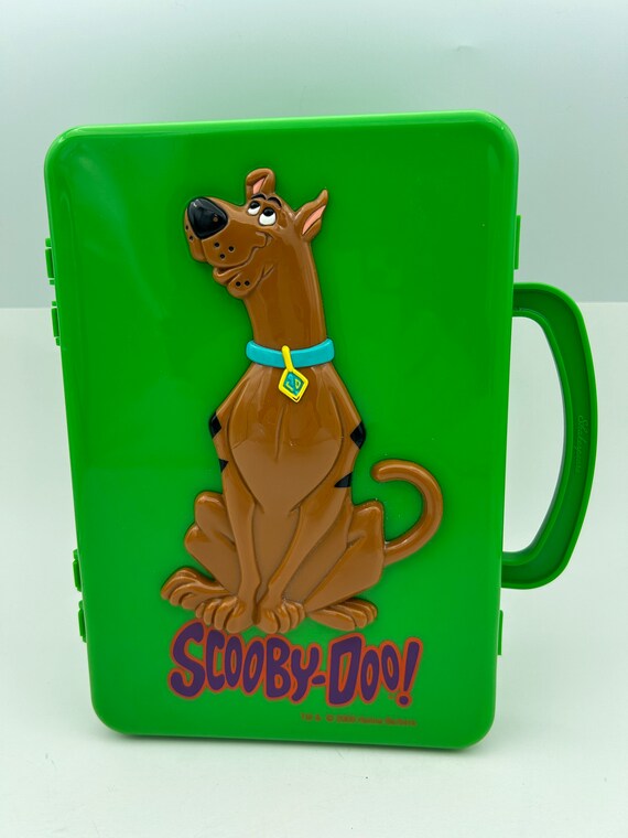 Vintage 2000 Scooby-doo Hanna-barbera Collectible Green Plastic