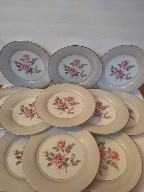 Set Of Twelve Vintage Noritake China Made In Japan Pattern Etsy Set Of Twelve Vintage Noritake China Made In Japan Pattern Etsy