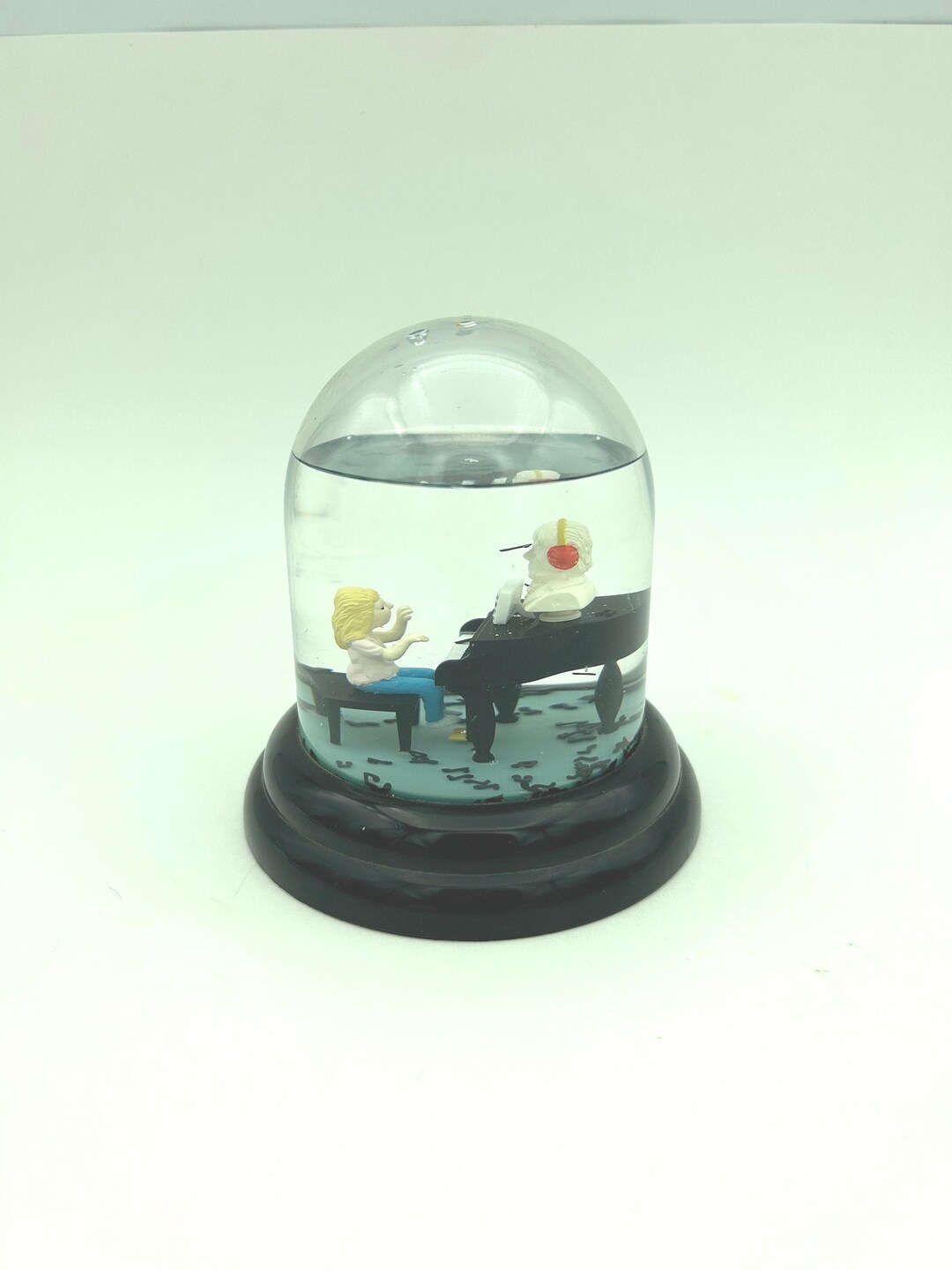 Jonik Vintage 1988 John Jonik Enesco Imports Corp. Girl Playing Piano With ...
