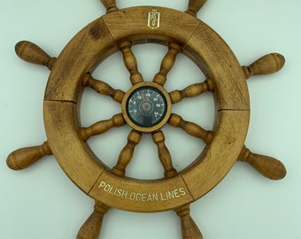 Wooden Captains Wheel - Etsy