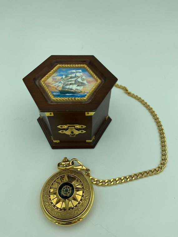 Franklin Mint Collector Watch the Golden Age of Sail Cutty Sark