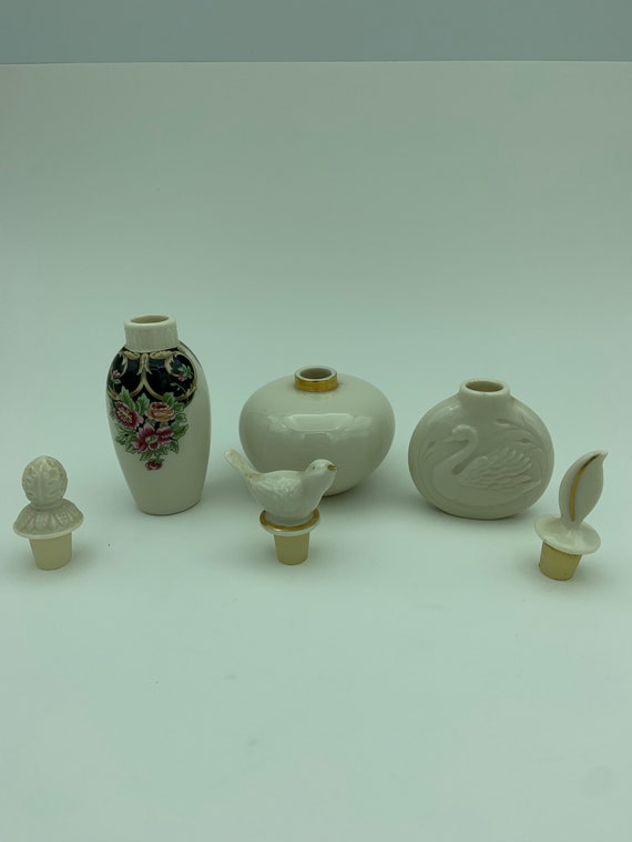 Collection Of 3 Vintage Lenox China Decorative Pe… - image 2