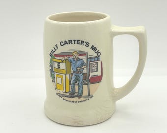 Vintage 1977 Southcrest Products, Inc. Billy Carter's Mug