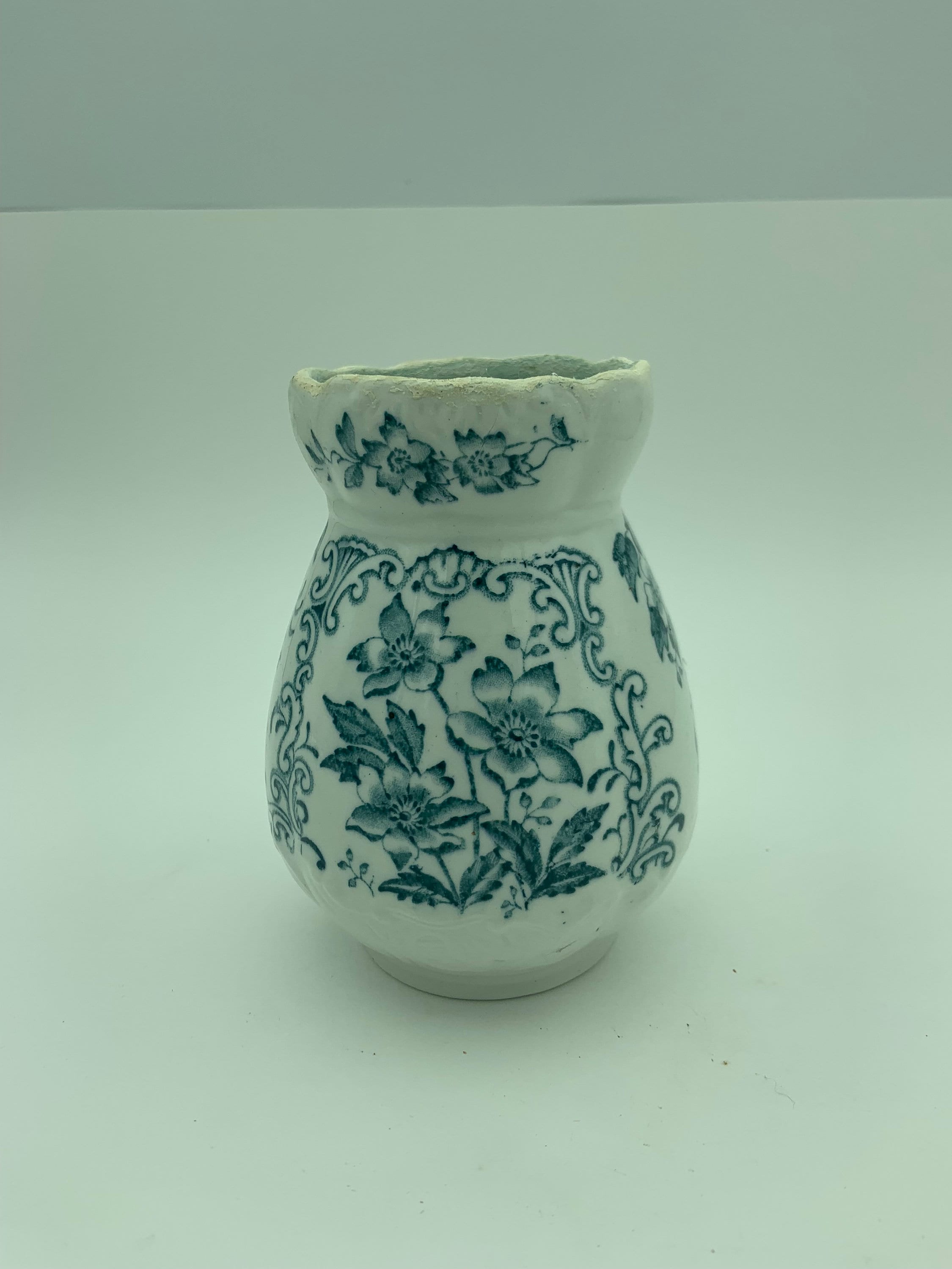 英国NATURECRAFTCONGLETON VICTORIANウォールプレート Antique F. Winkle & Co. England Byron Blue Pattern Earthenware