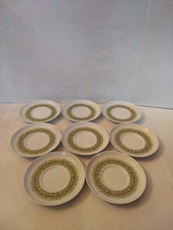 Set of Eight Vintage Noritake Younger Image China Bimini 6923 Etsy
