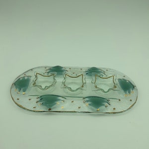 イタリア製「Vetri di Nennella」の灰皿 美品 イタリア ガラス l