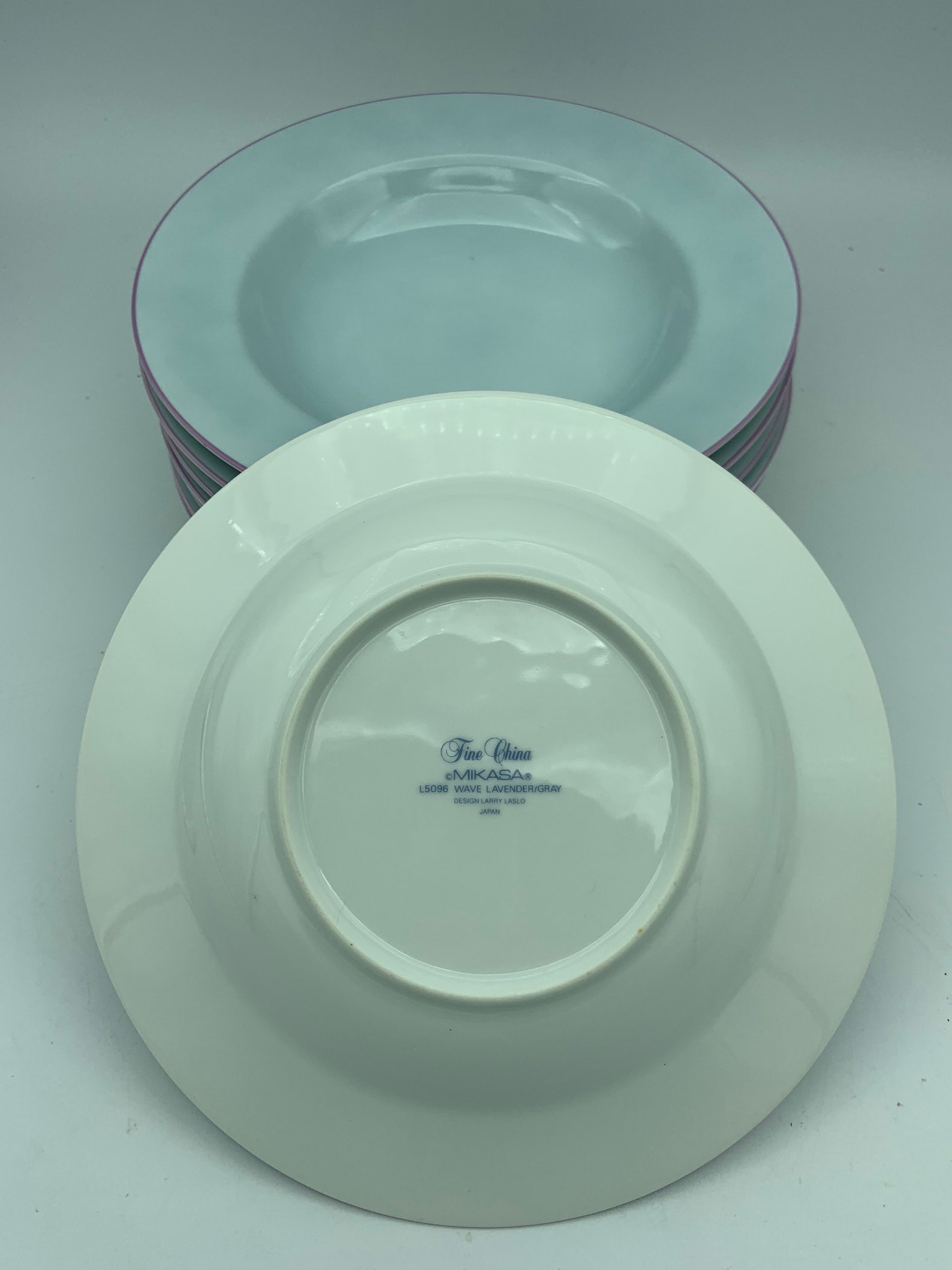 Set of Eight Vintage Mikasa Fine China Designed by Larry Laslo Etsy