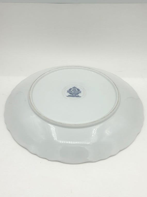 Vintage Royal Meissen Fine China of Japan Blue and White Asian