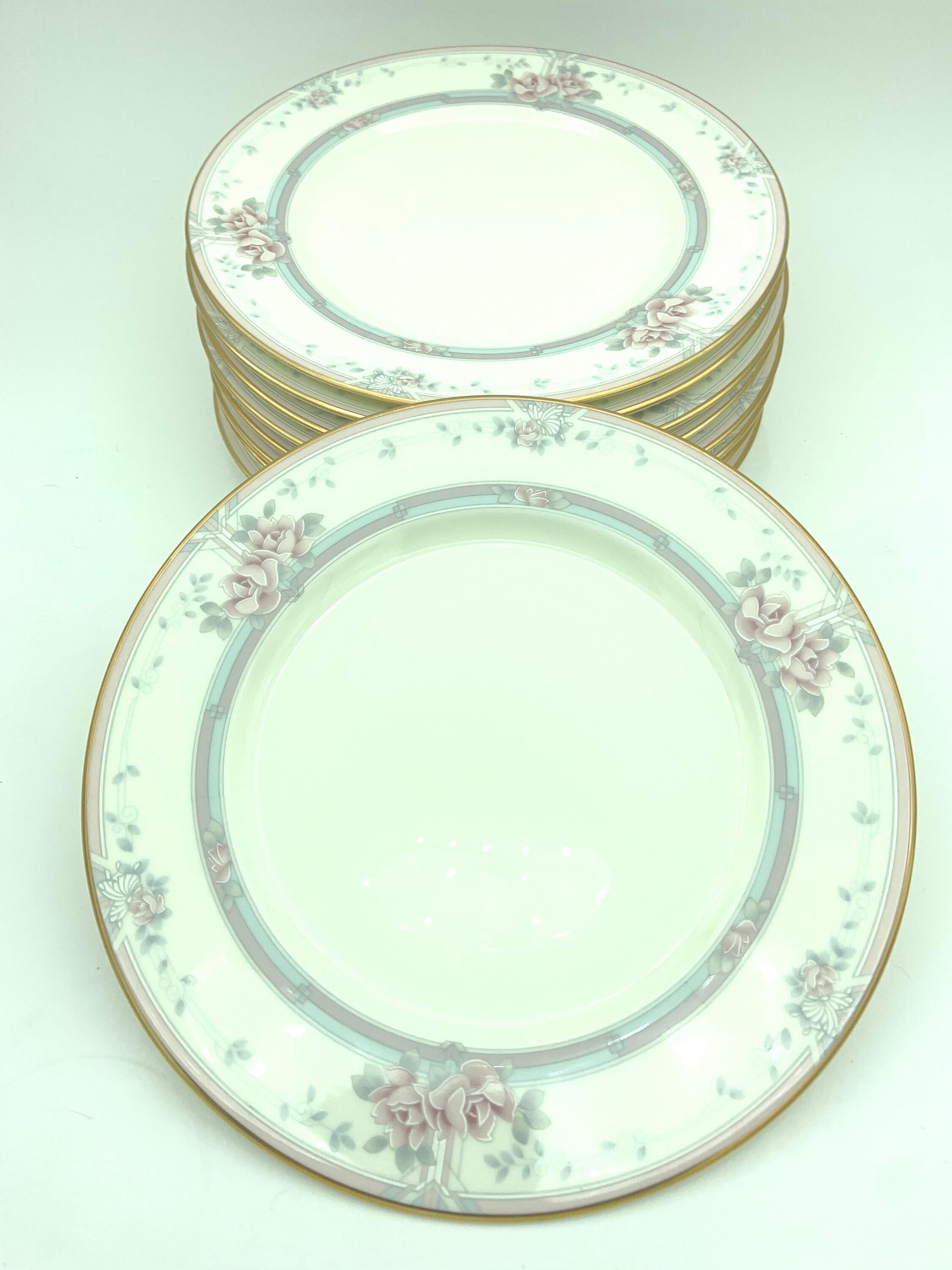 Set of Nine Vintage Noritake Bone China Magnificence Pattern #9736