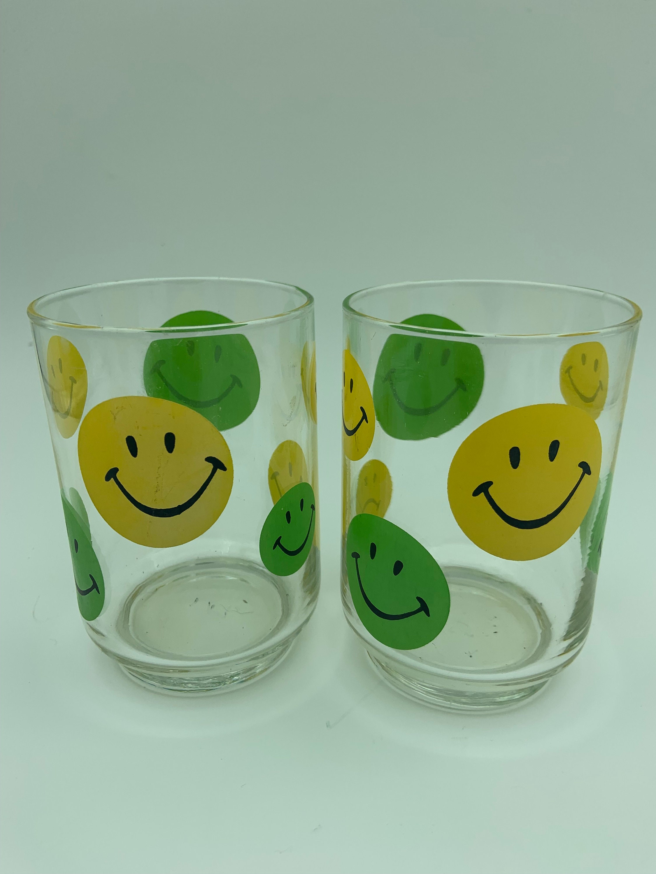 Retro Smiley Face Libbey Glass SVG Graphic by Mystic Mountain Press ·  Creative Fabrica